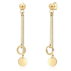 Elli "Ohrhänger Ear Chain< Roségold|Ohrringe