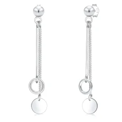 Elli "Ohrhänger Ear Chain< Roségold|Ohrringe