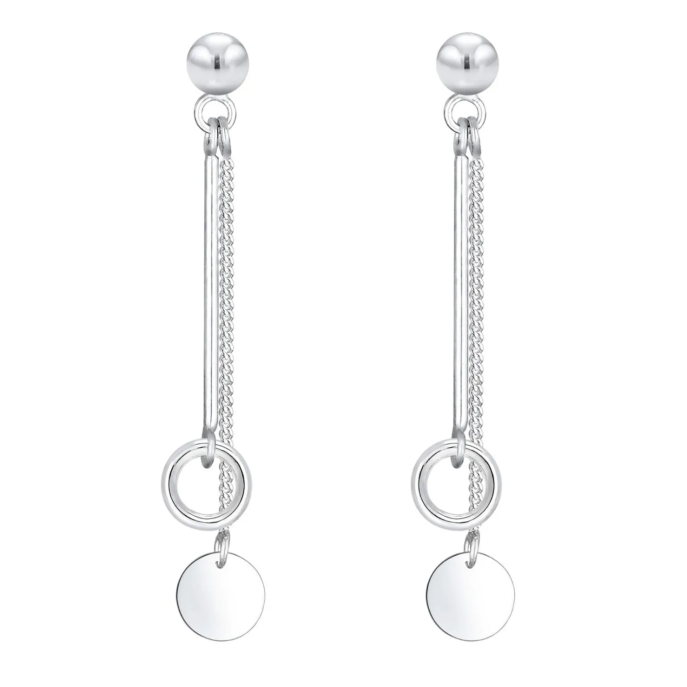 Elli "Ohrhänger Ear Chain< Roségold|Ohrringe