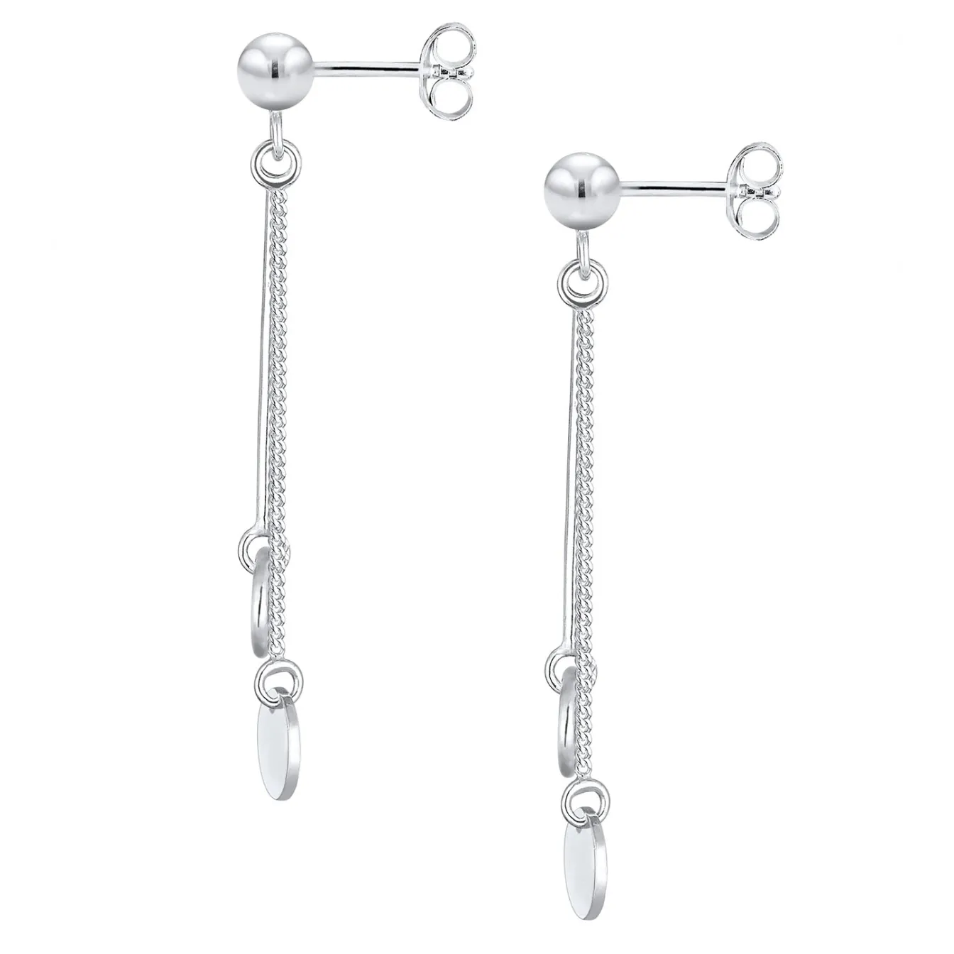 Elli "Ohrhänger Ear Chain< Roségold|Ohrringe