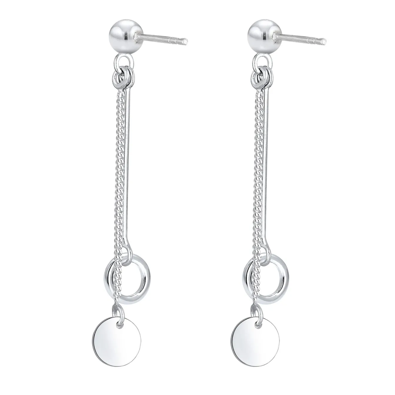 Elli "Ohrhänger Ear Chain< Roségold|Ohrringe