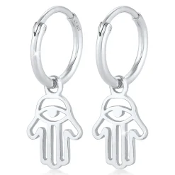 Elli "Ohrhänger Hamsa Hand< Symbol-schmuck|Ohrringe