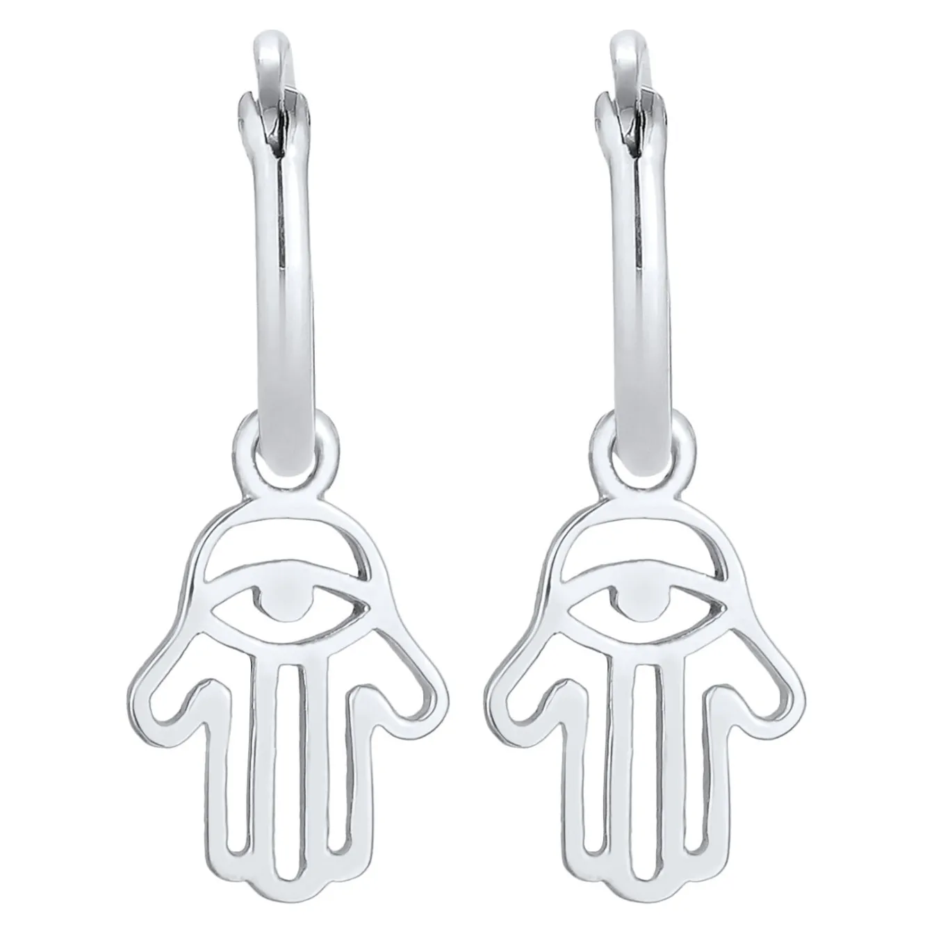 Elli "Ohrhänger Hamsa Hand< Symbol-schmuck|Ohrringe