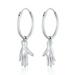 Elli "Ohrhänger Hände< Symbol-schmuck|Ohrringe