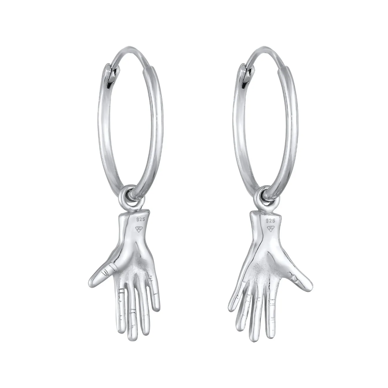 Elli "Ohrhänger Hände< Symbol-schmuck|Ohrringe