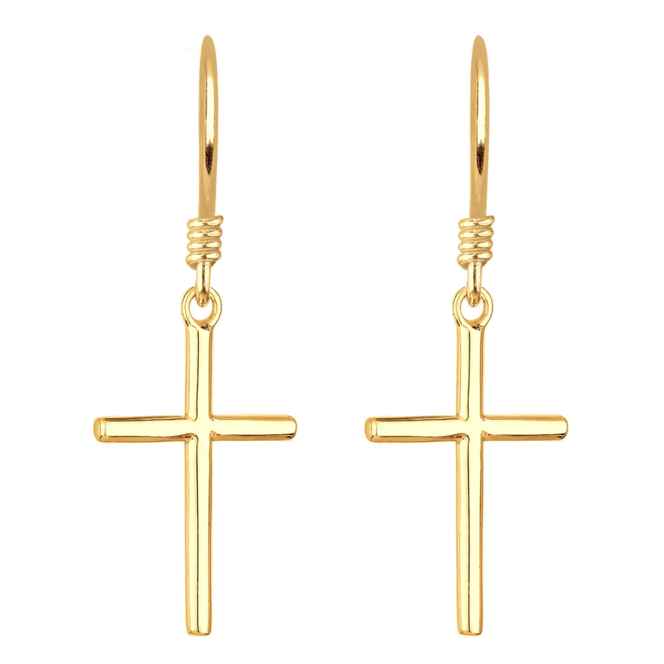 Elli "Ohrhänger Kreuz< Symbol-schmuck|Ohrringe