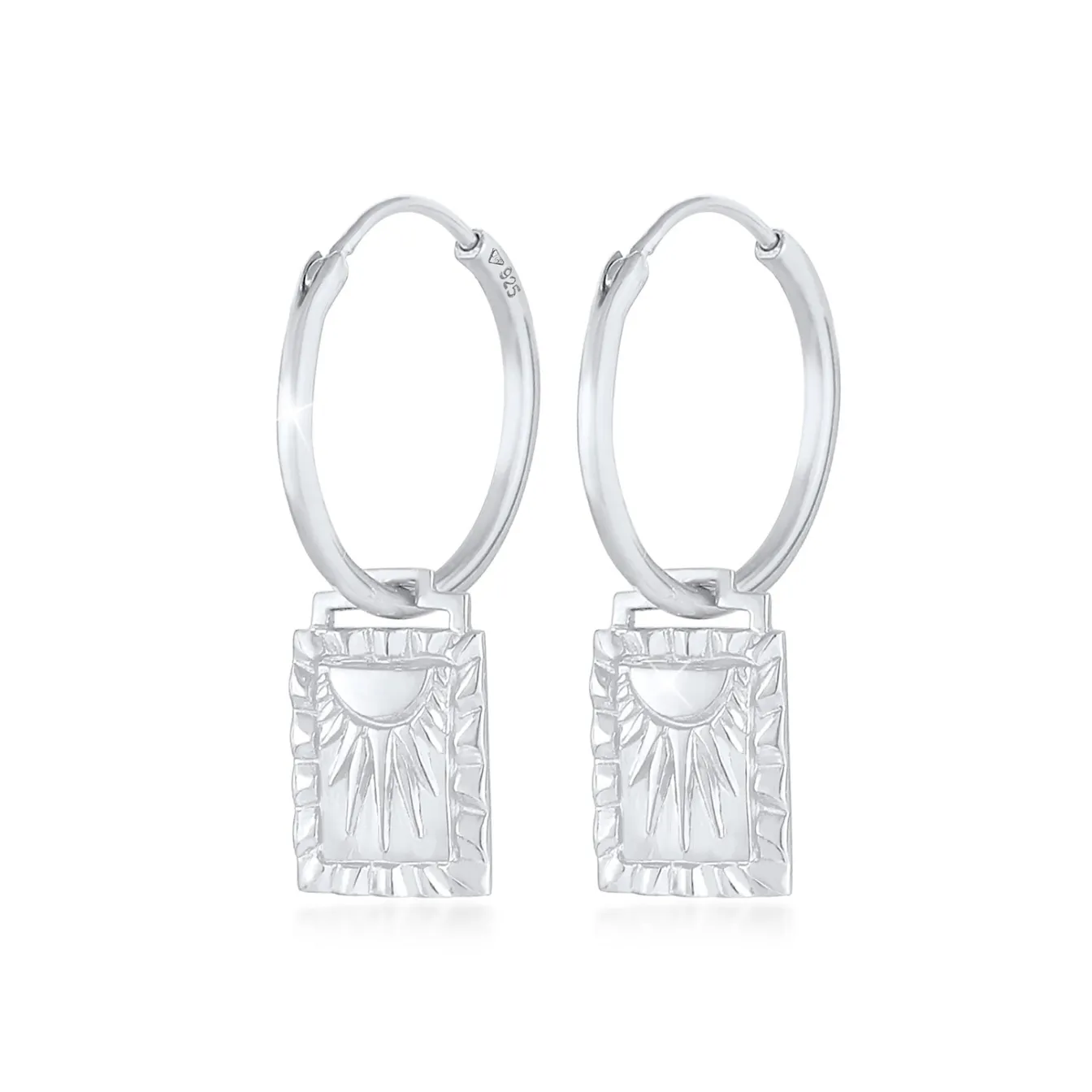 Elli "Ohrhänger Sonne< Symbol-schmuck|Ohrringe