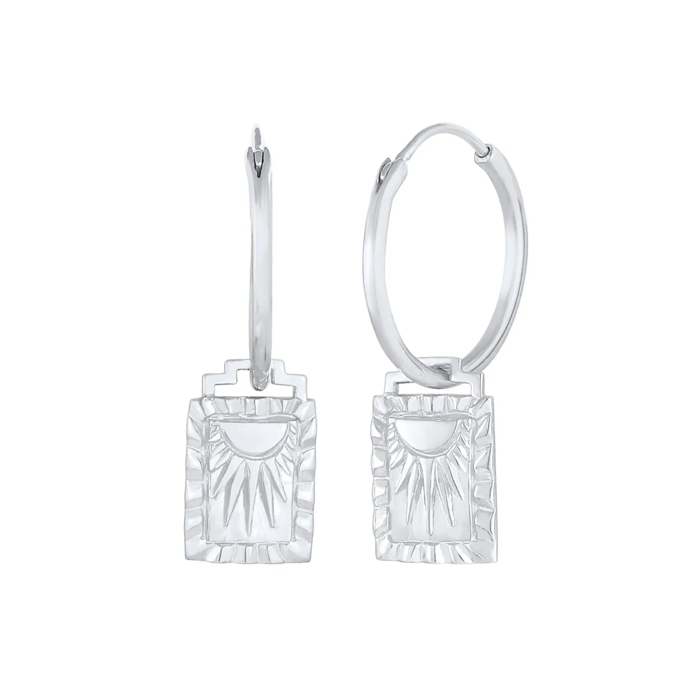 Elli "Ohrhänger Sonne< Symbol-schmuck|Ohrringe