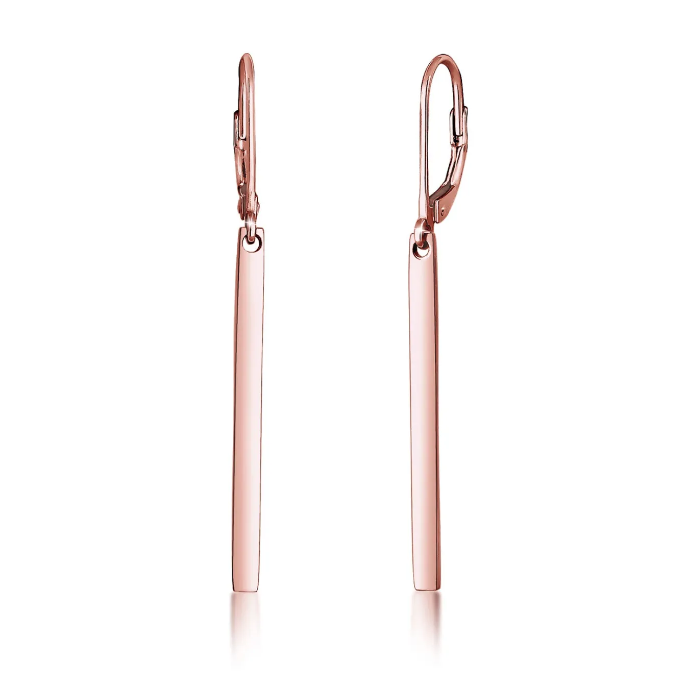 Elli "Ohrhänger Stab< Roségold|Ohrringe