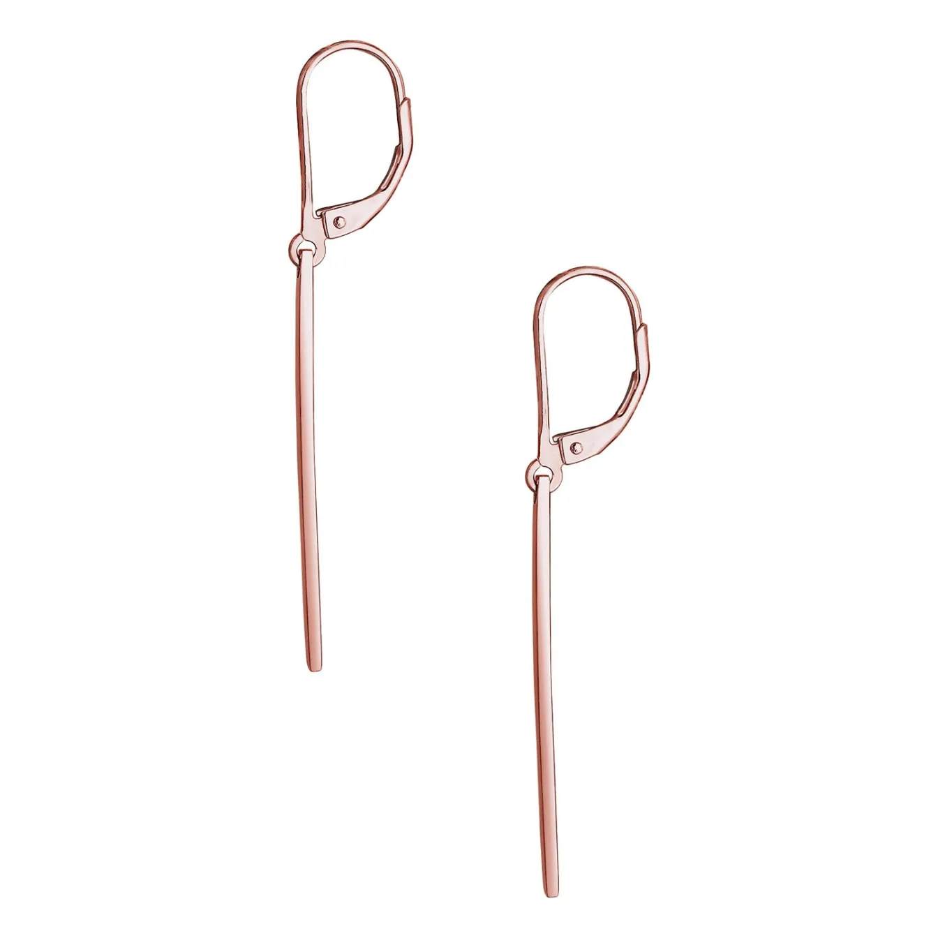 Elli "Ohrhänger Stab< Roségold|Ohrringe
