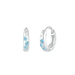Elli "Ohrring | Kristall ( Hellblau )<Kinder Kinderschmuck