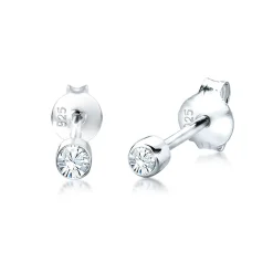 Elli "Ohrring | Kristall ( Violett )<Kinder Kinderschmuck