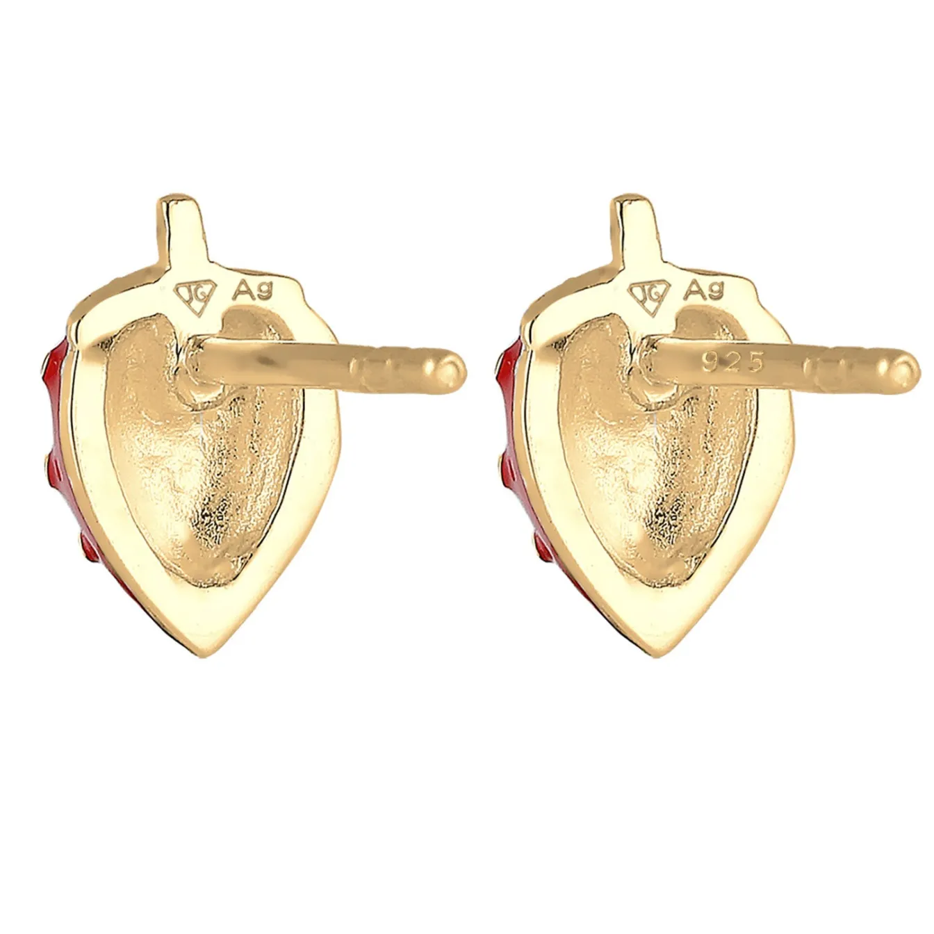 Elli "Ohrring Erdbeere<Kinder Kinderschmuck