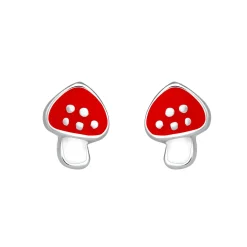 Elli "Ohrring Fliegenpilz<Kinder Symbol-schmuck|Kinderschmuck