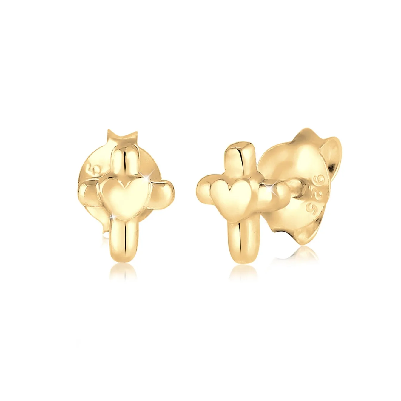 Elli "Ohrring Herz<Kinder Symbol-schmuck|Herz-schmuck