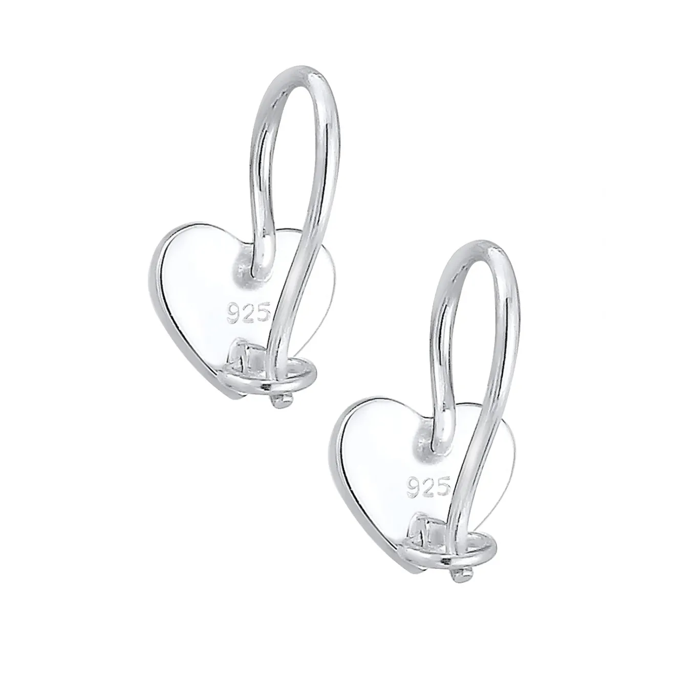Elli "Ohrring Herz | Kristall ( Rosa )<Kinder Symbol-schmuck|Herz-schmuck