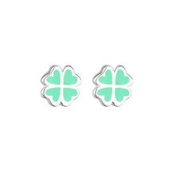 Elli "Ohrring Kleeblatt<Kinder Symbol-schmuck|Kinderschmuck