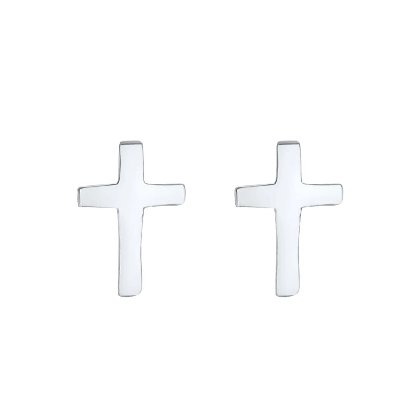 Elli "Ohrring Kreuz<Kinder Symbol-schmuck|Kinderschmuck