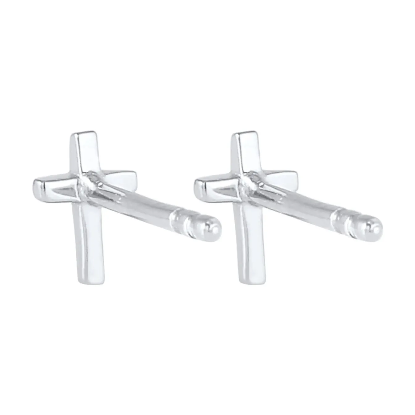 Elli "Ohrring Kreuz<Kinder Symbol-schmuck|Kinderschmuck