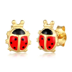 Elli "Ohrring Marienkäfer<Kinder Kinderschmuck