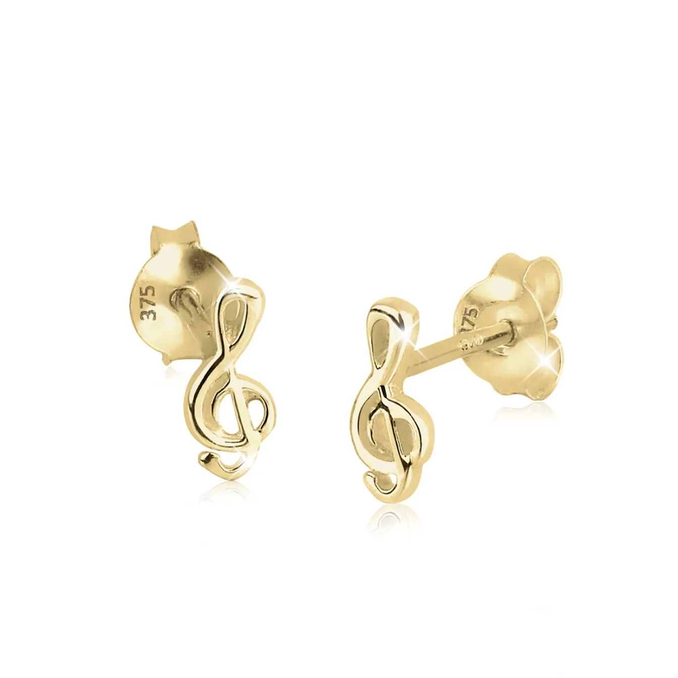 Elli "Ohrring Notenschlüssel<Kinder Symbol-schmuck|Kinderschmuck