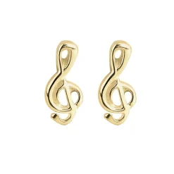 Elli "Ohrring Notenschlüssel<Kinder Symbol-schmuck|Kinderschmuck