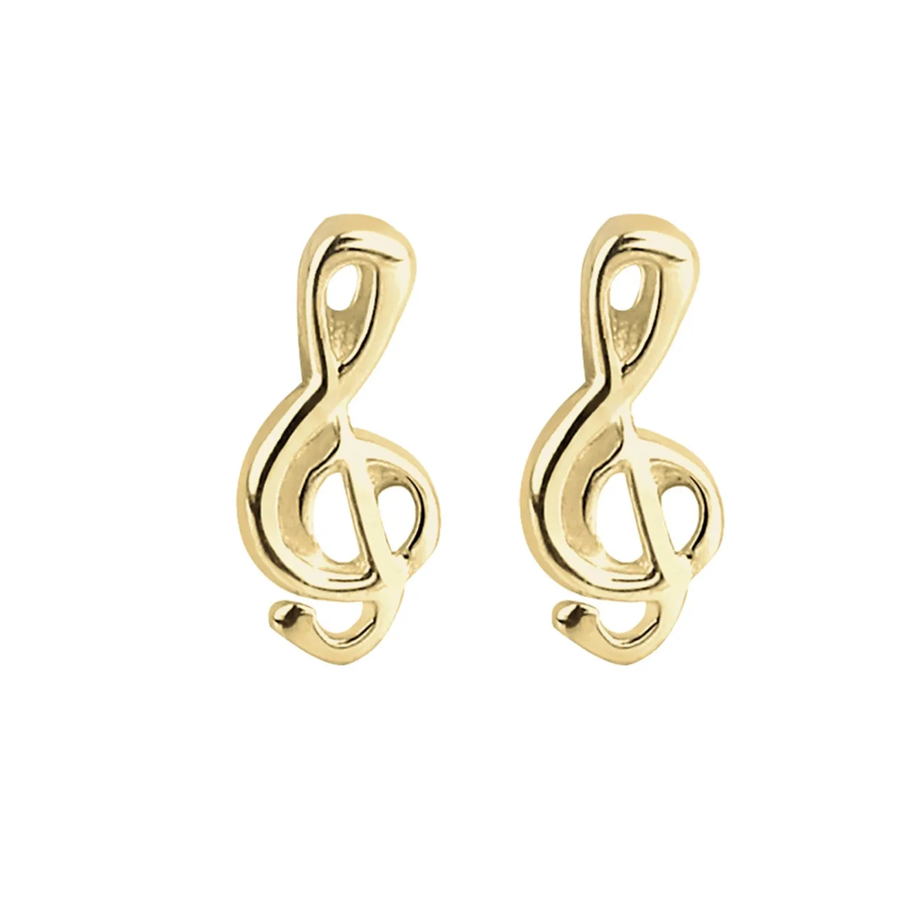 Elli "Ohrring Notenschlüssel<Kinder Symbol-schmuck|Kinderschmuck