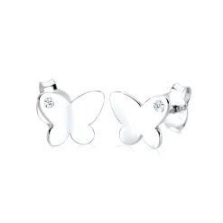Elli "Ohrring Schmetterling | Diamant ( , 0,03 ct )<Kinder Kinderschmuck
