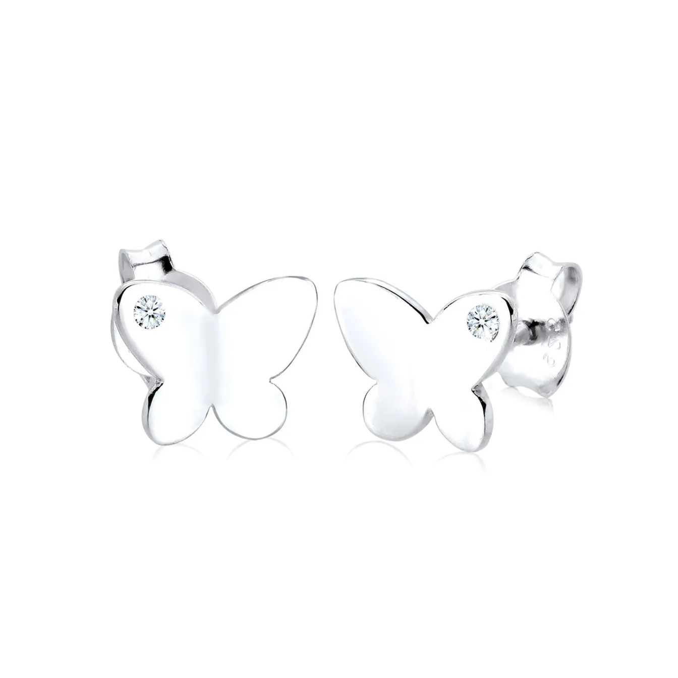 Elli "Ohrring Schmetterling | Diamant ( , 0,03 ct )<Kinder Kinderschmuck