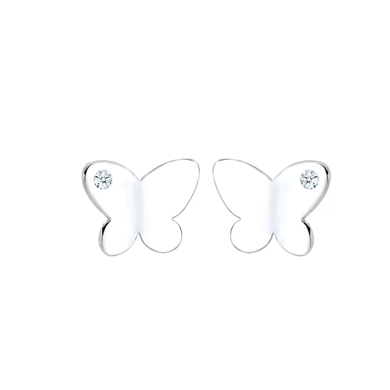 Elli "Ohrring Schmetterling | Diamant ( , 0,03 ct )<Kinder Kinderschmuck