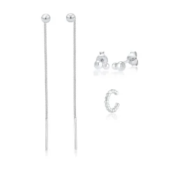 Elli "Ohrringset< Ohrringe|Silber