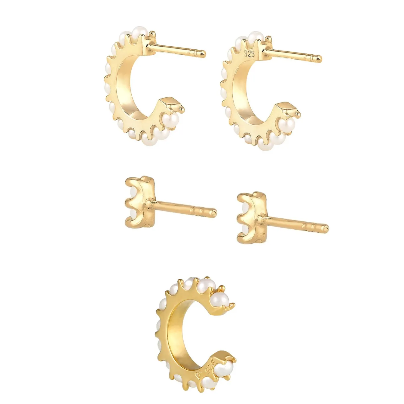 Elli "Ohrringset | Perle< Perlen|Ohrringe