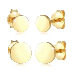 Elli "Ohrringset Geo< Roségold|Ohrringe