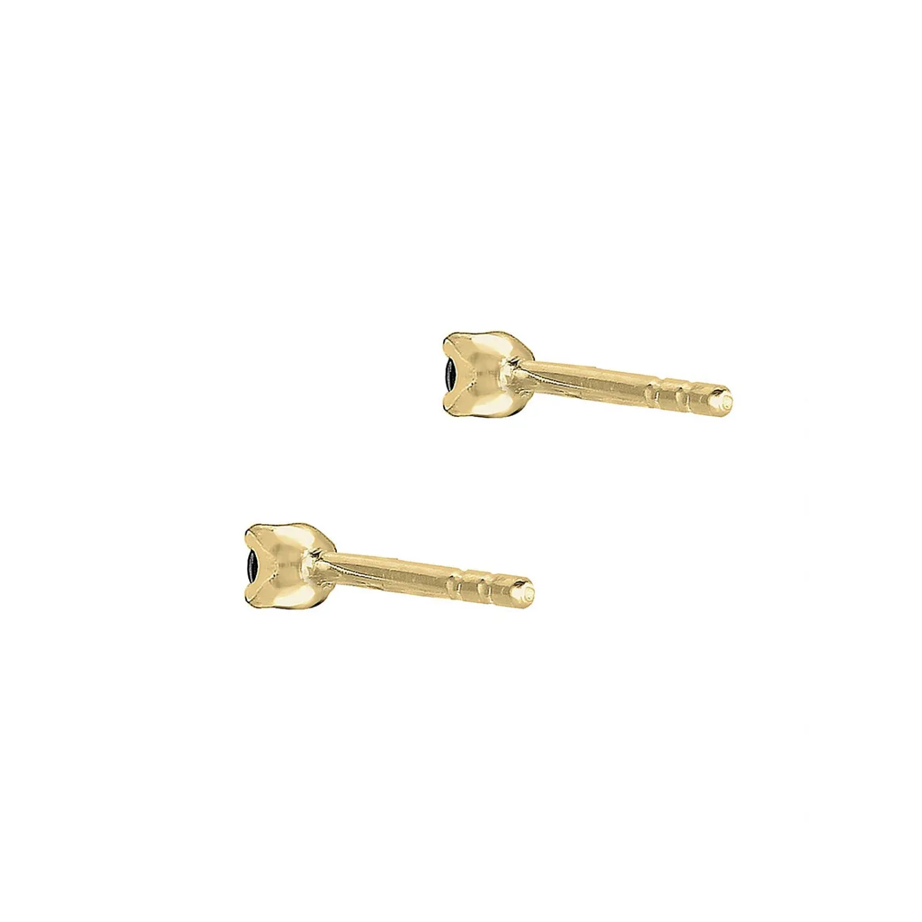 Elli "Ohrstecker | Diamant ( Schwarz, 0,06 ct )< Ohrringe|Echtgold