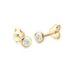 Elli "Ohrstecker | Diamant ( , 0,06 ct )< Ohrringe|Echtgold