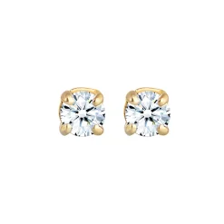 Elli "Ohrstecker | Diamant ( Weiß, 0,22 ct )< Ohrringe|Echtgold