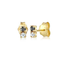 Elli "Ohrstecker | Diamant ( Weiß, 0,12 ct )< Ohrringe|Echtgold