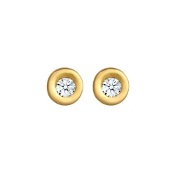 Elli "Ohrstecker | Diamant ( , 0,12 ct )< Ohrringe|Echtgold