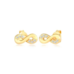 Elli "Ohrstecker | Diamant ( Weiß, 0,06 ct )< Ohrringe|Echtgold