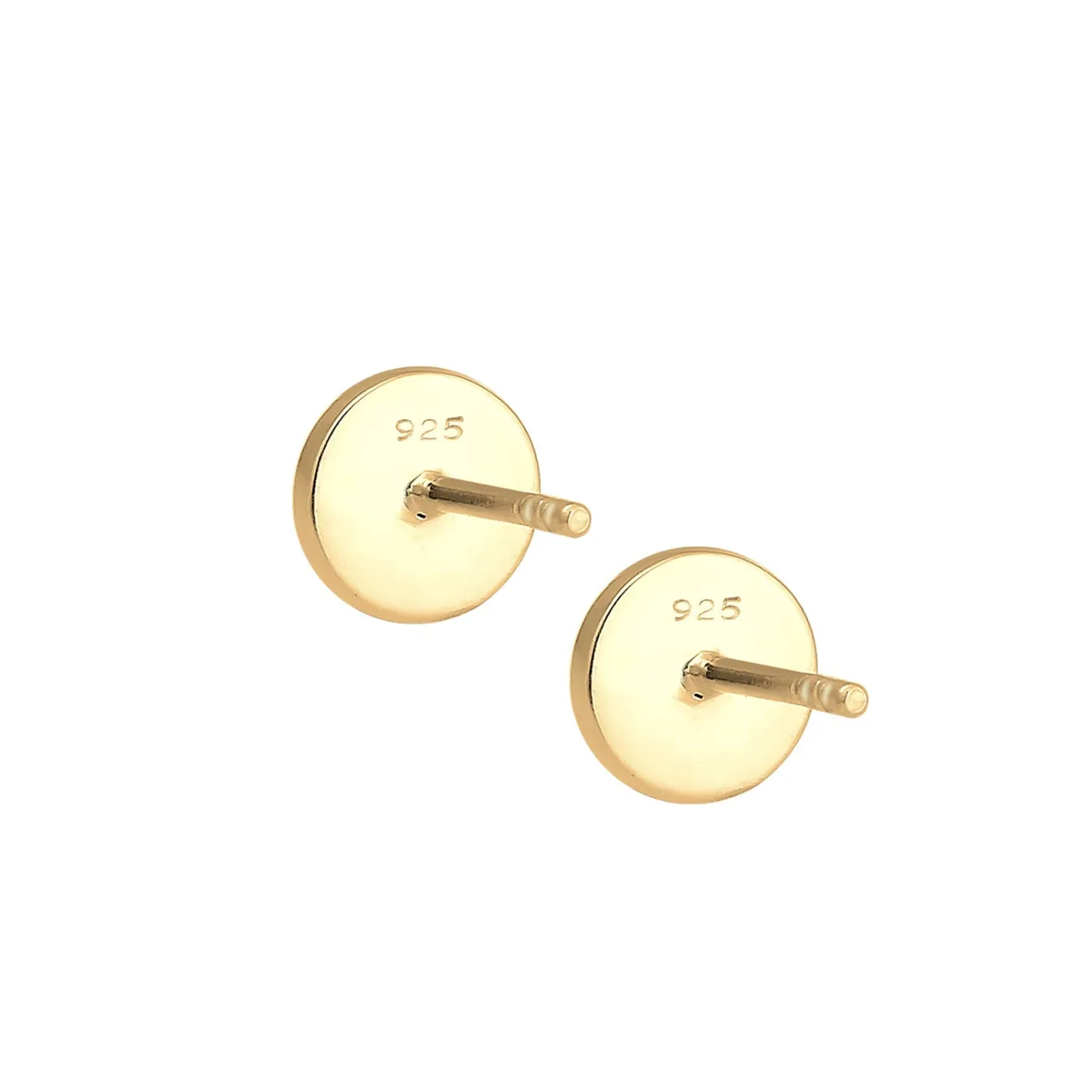 Elli "Ohrstecker | Opal ( Weiß )< Ohrringe|Vergoldet