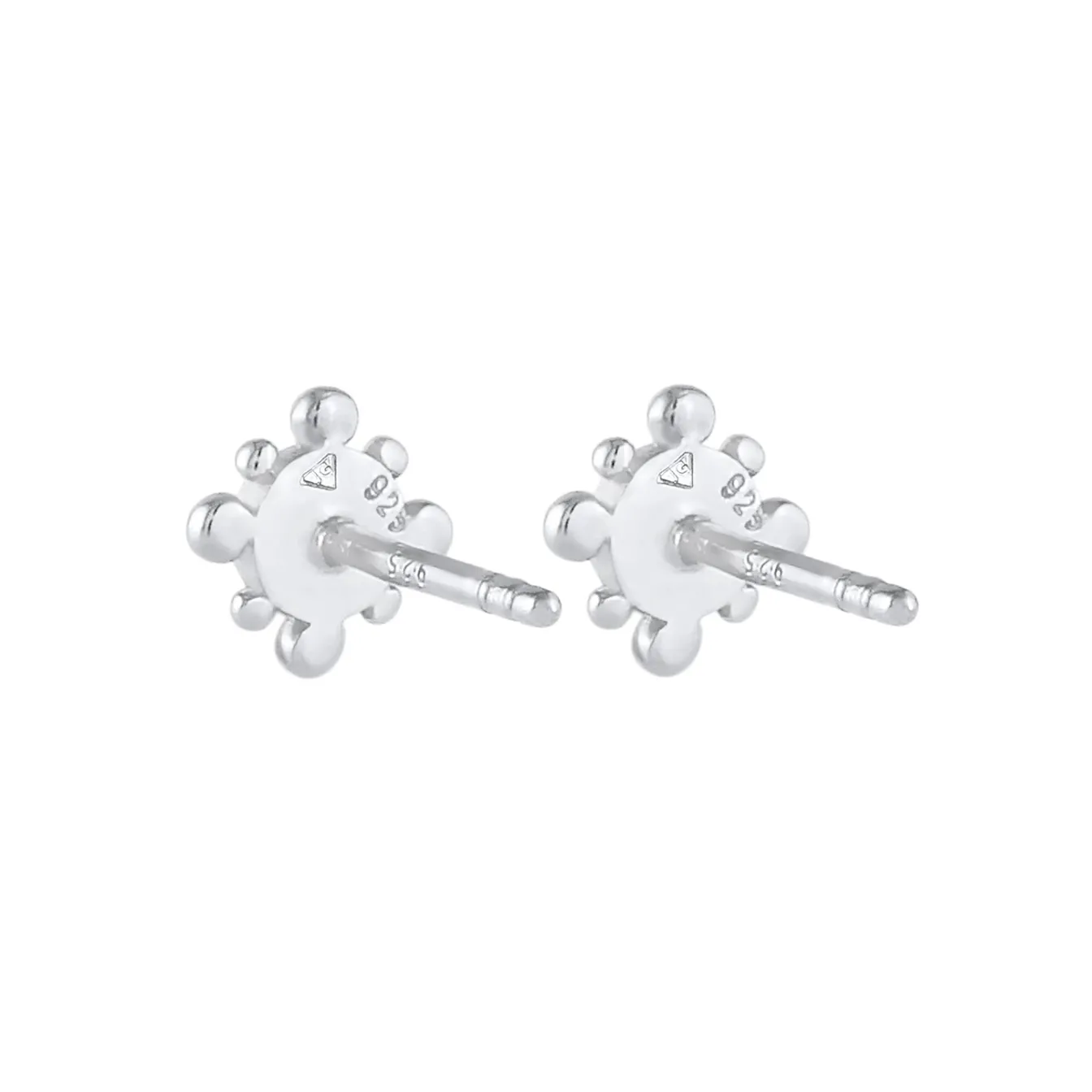 Elli "Ohrstecker | Quarz ( Transparent )< Ohrringe|Silber
