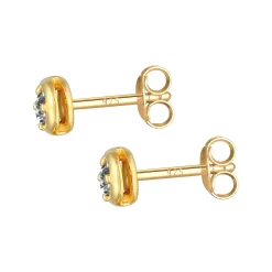 Elli "Ohrstecker | Salt & Pepper Diamant (0.11 ct.)< Letzte Chance|Ohrringe