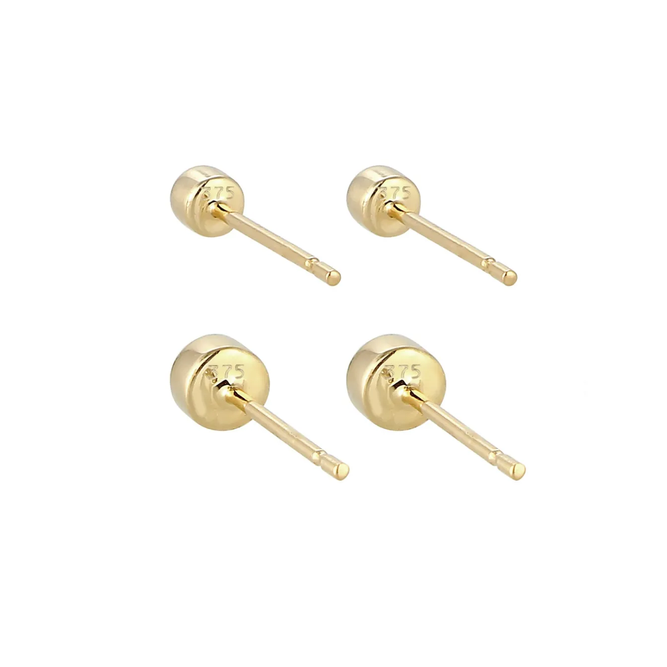 Elli "Ohrstecker | Topas ( Weiß )< Ohrringe|Echtgold