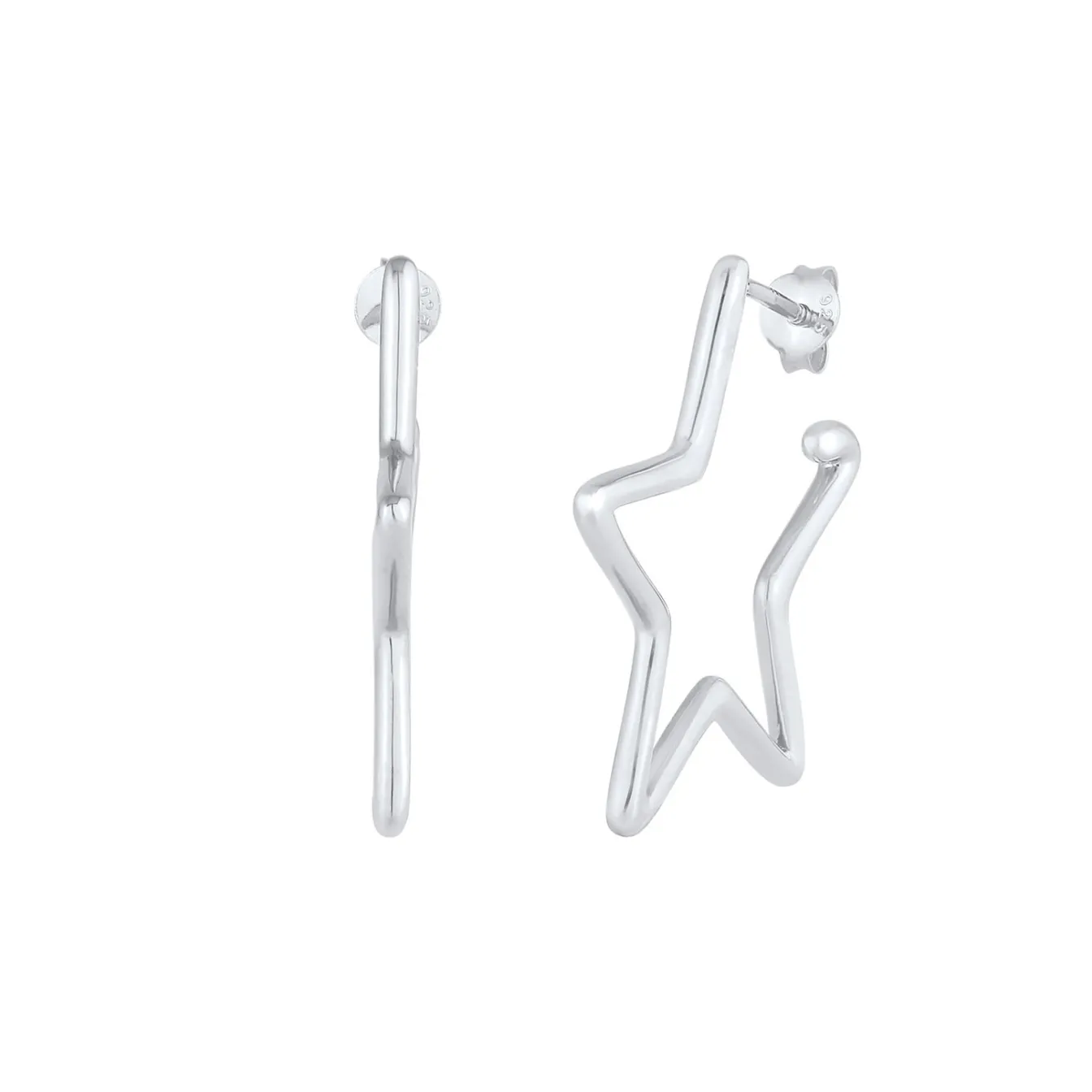 Elli "Ohrstecker Astro< Ohrringe|Silber