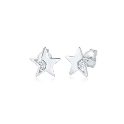 Elli "Ohrstecker Astro | Diamant ( Weiß, 0,03 ct )< Diamanten|Ohrringe