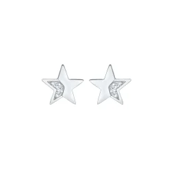 Elli "Ohrstecker Astro | Diamant ( Weiß, 0,03 ct )< Diamanten|Ohrringe