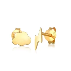 Elli "Ohrstecker Blitz< Symbol-schmuck|Ohrringe