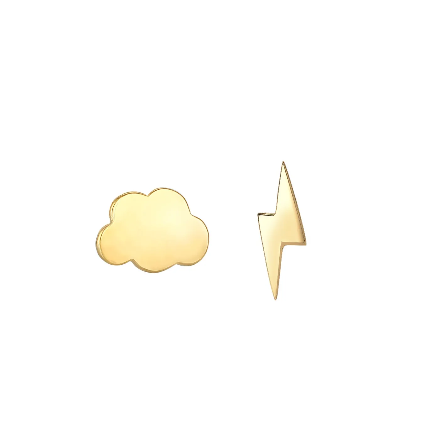 Elli "Ohrstecker Blitz< Symbol-schmuck|Ohrringe
