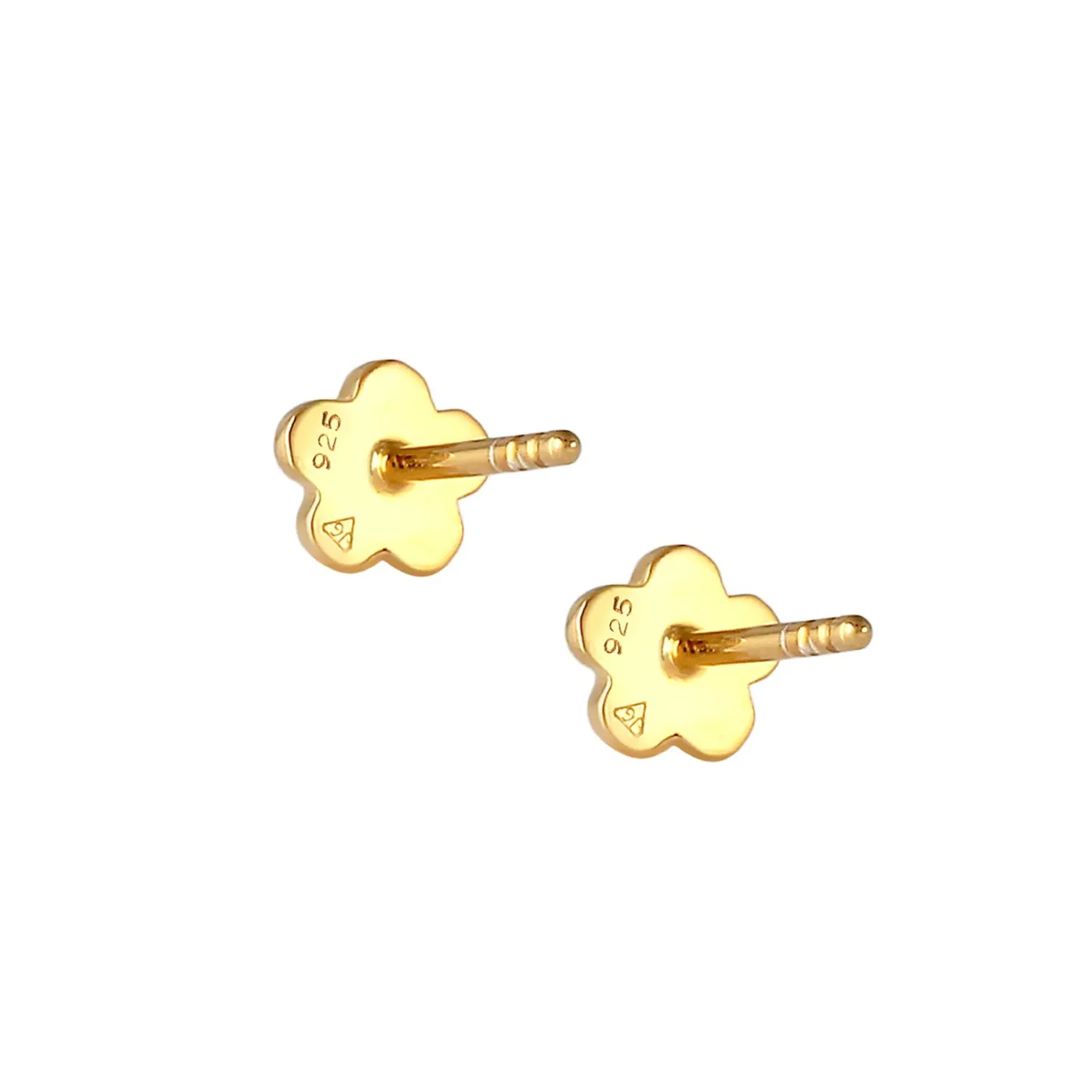 Elli "Ohrstecker Blume | Kristall (Rosa)<Kinder Symbol-schmuck|Kinderschmuck