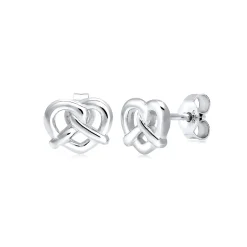 Elli "Ohrstecker Brezel< Ohrringe|Silber